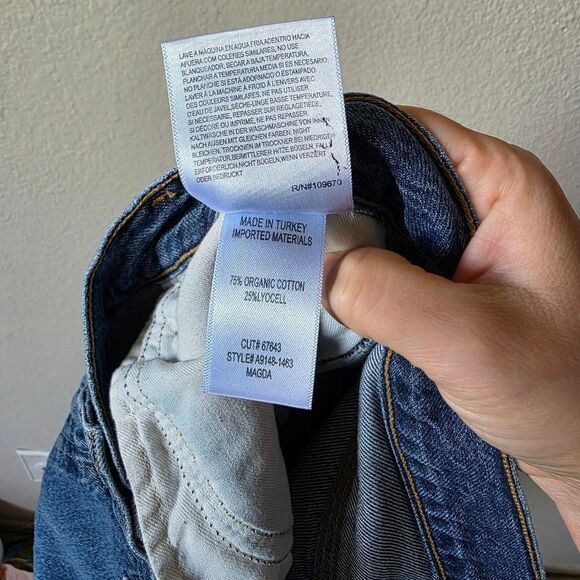 Agolde Magna Blue Carpenter Jeans Size 31 - Picture 9 of 11